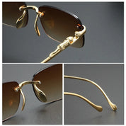Zovict Aura Rimless Sunglasses by Zovict