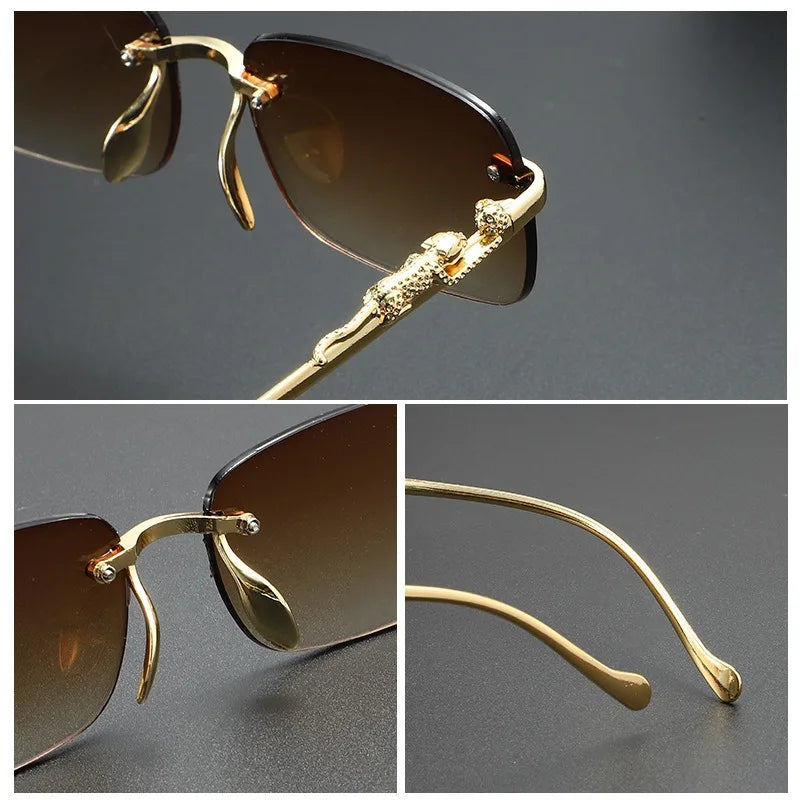 Zovict Aura Rimless Sunglasses by Zovict