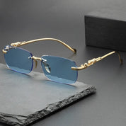Zovict Aura Rimless Sunglasses by Zovict