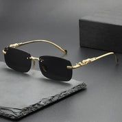 Zovict Aura Rimless Sunglasses by Zovict