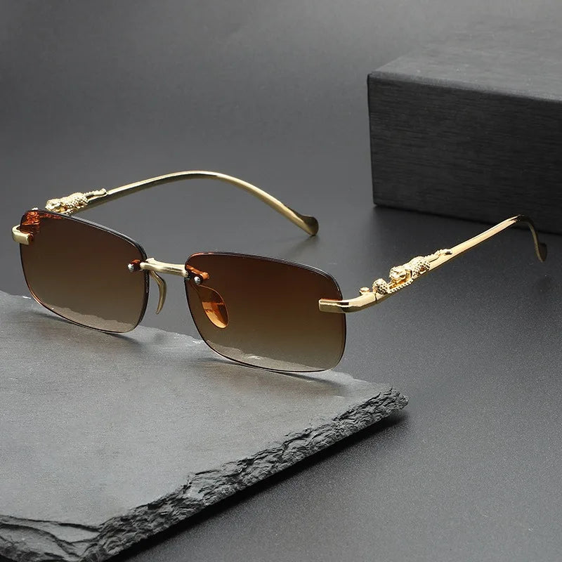 Zovict Aura Rimless Sunglasses by Zovict