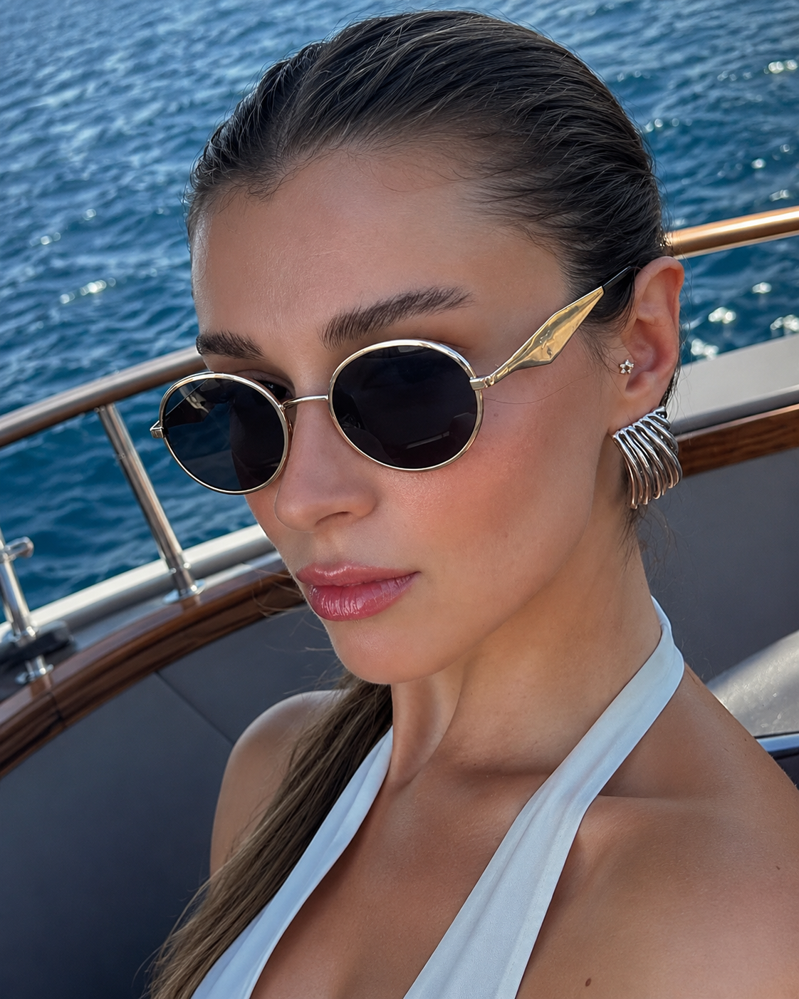 Zovict Ember Round Sunglasses