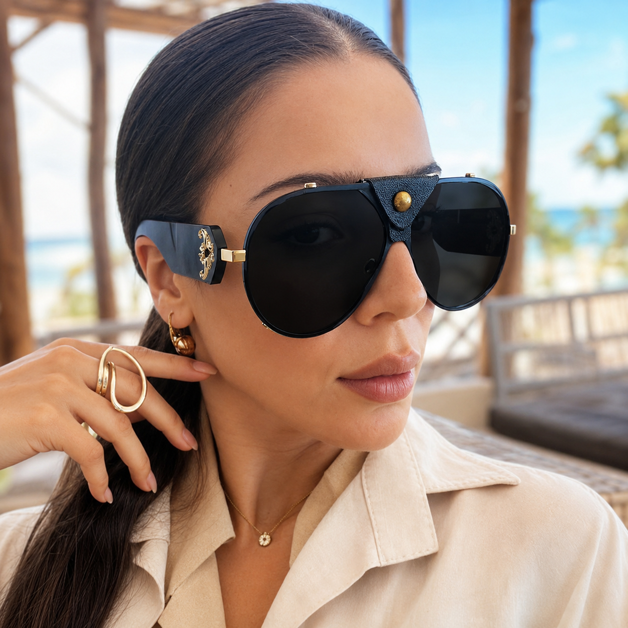 Zovict Monaco Pilot Sunglasses