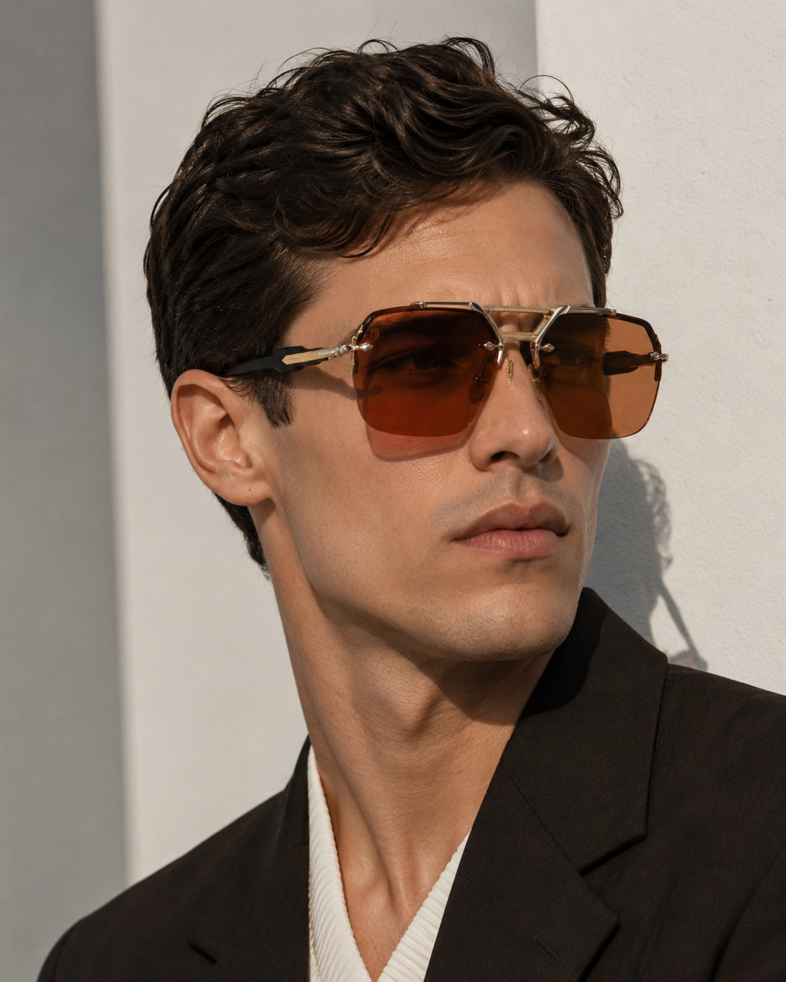 Zovict Noir Pilot Sunglasses