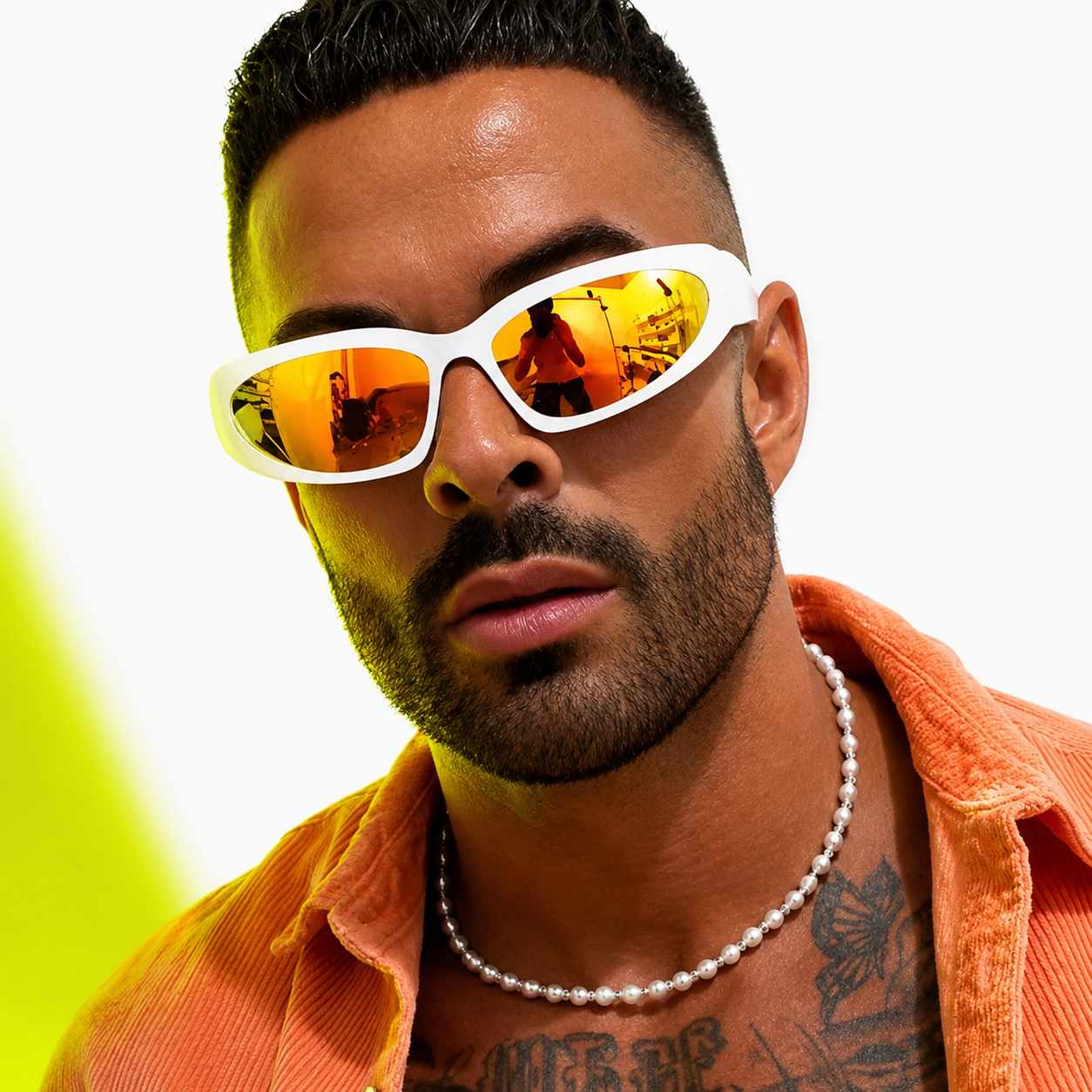 Zovict White Punk Goggles