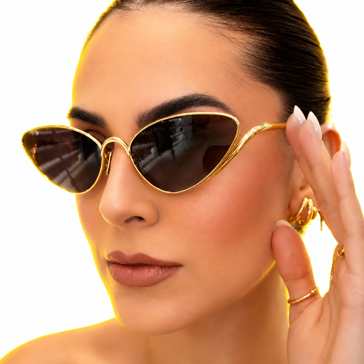 Zovict Triangle Cat Eye Sunglasses