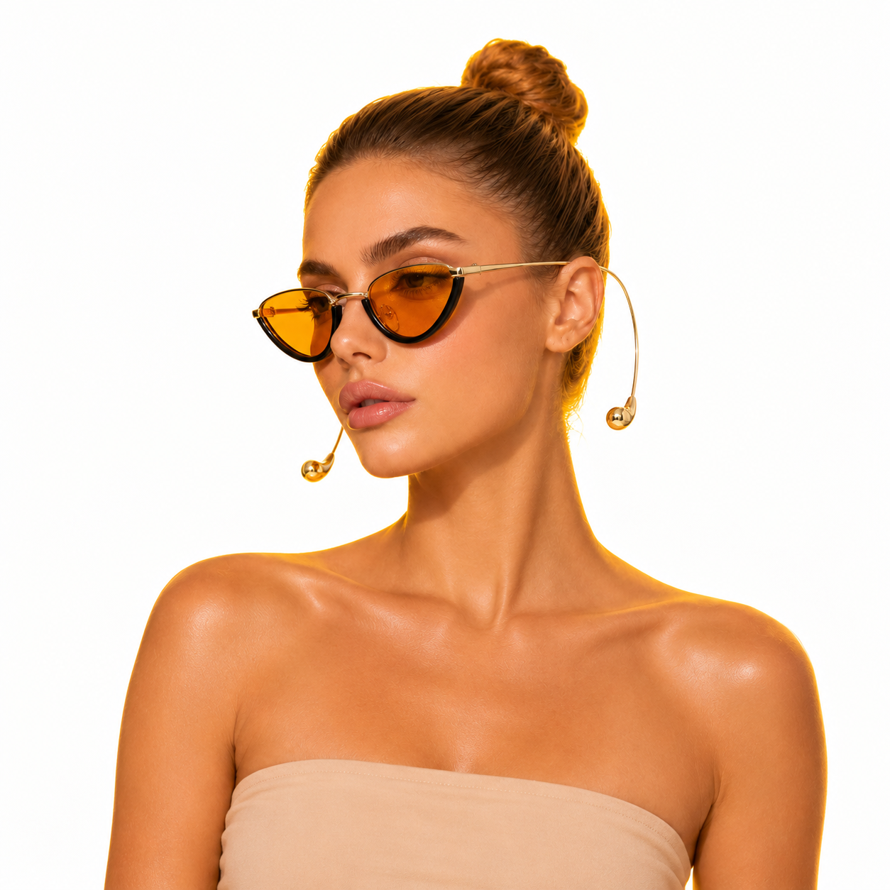 Zovict Pearl Cat Eye Sunglasses