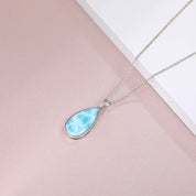 Sovict Larimar Oval Pendant
