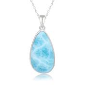 Sovict Larimar Oval Pendant