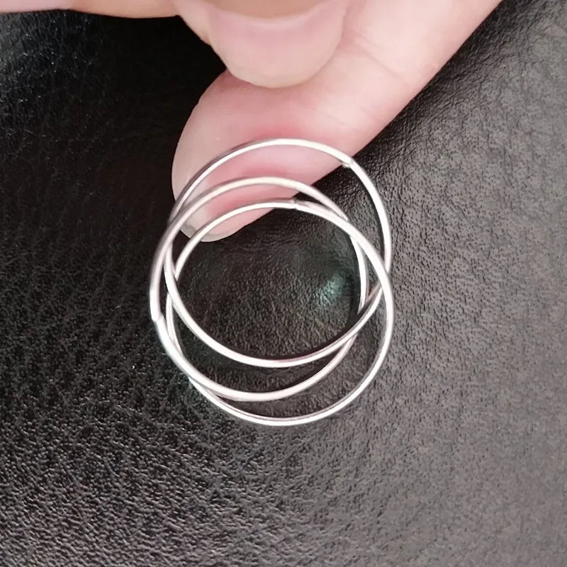 Sovict Triple Interlock Ring