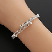 Sovict Elastic Zircon Bracelet