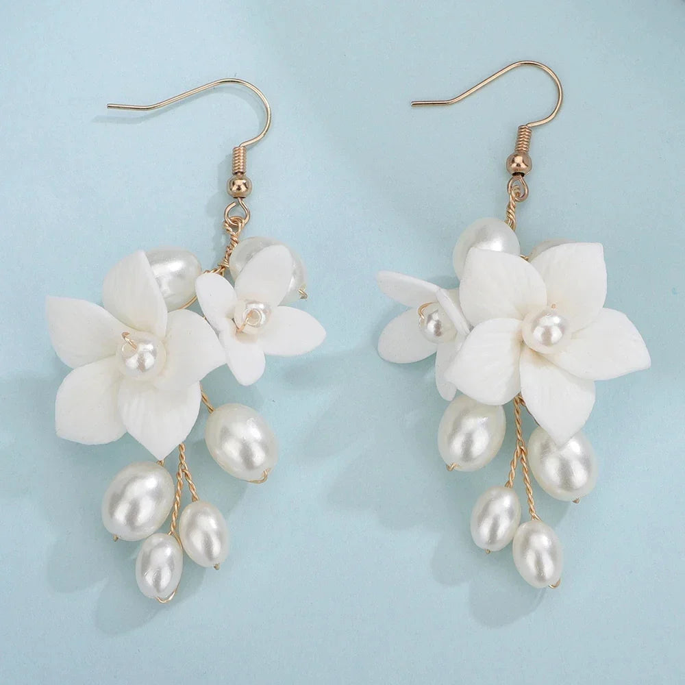 Sovict Ceramic Rose Pearl Drops