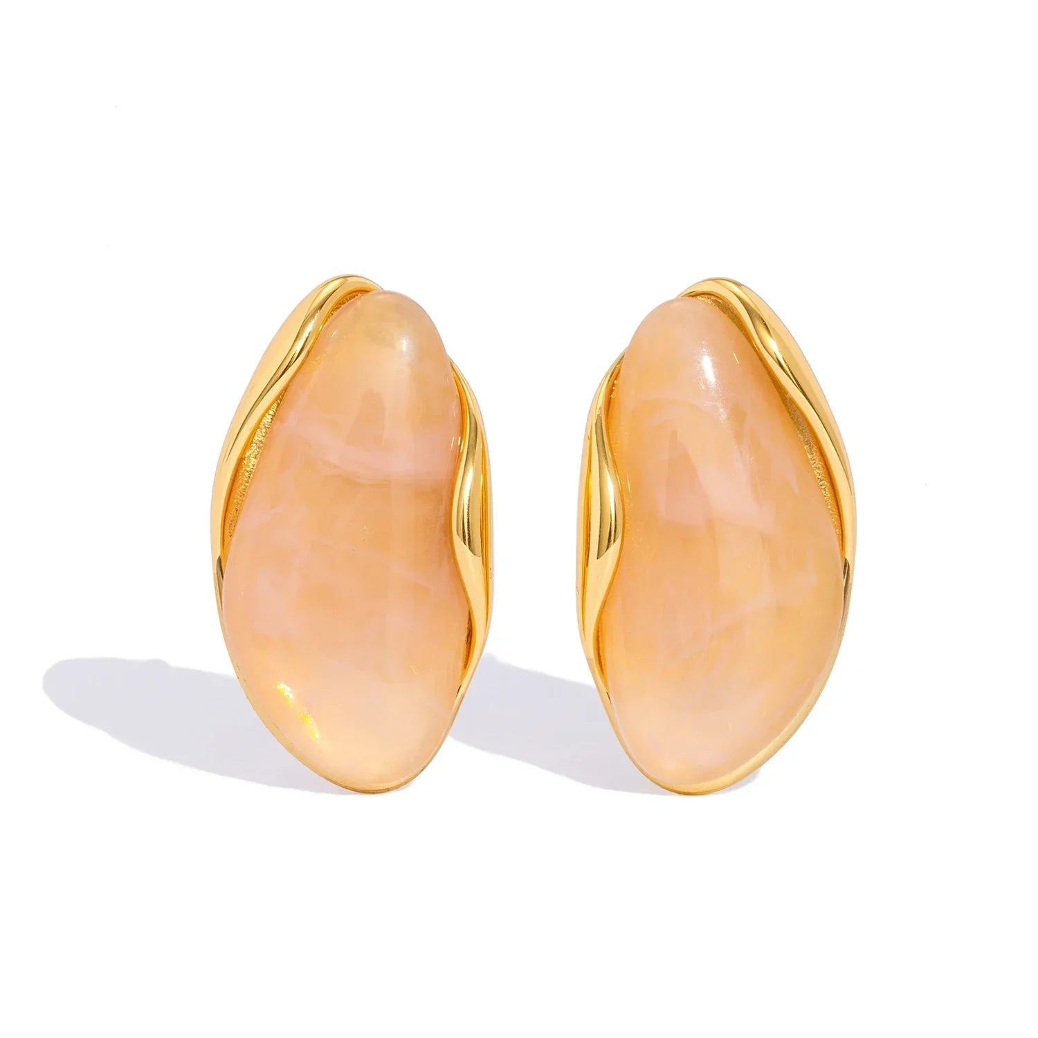 Sovict Gold Resin Geo Studs