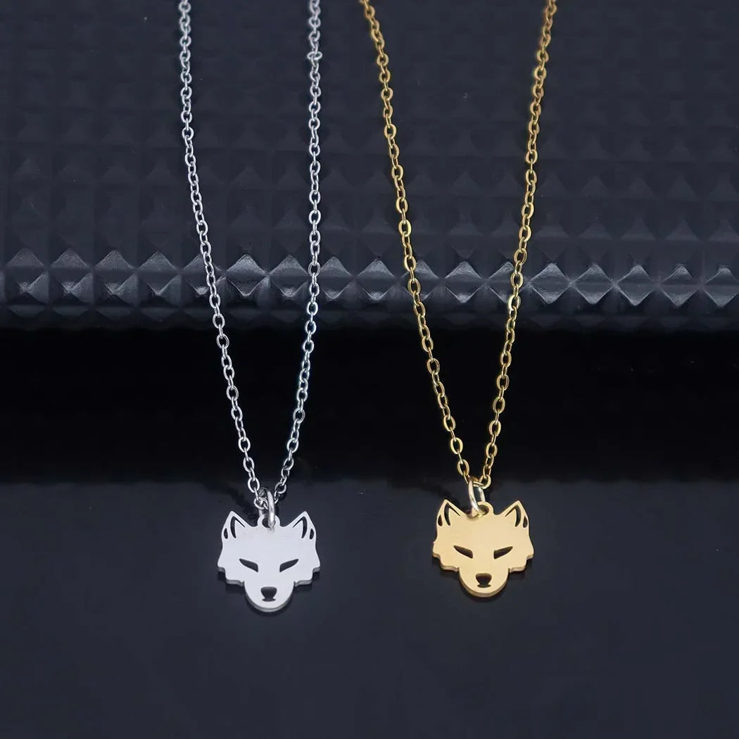 Sovict Fox Pendant Necklace