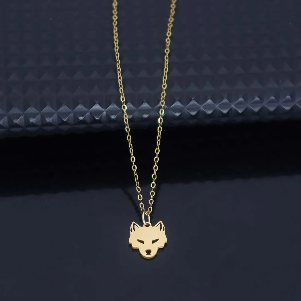 Sovict Fox Pendant Necklace