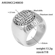 Sovict Turquoise CZ Band