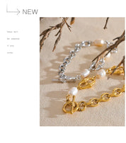 Sovict Pearl Link Toggle Bracelet