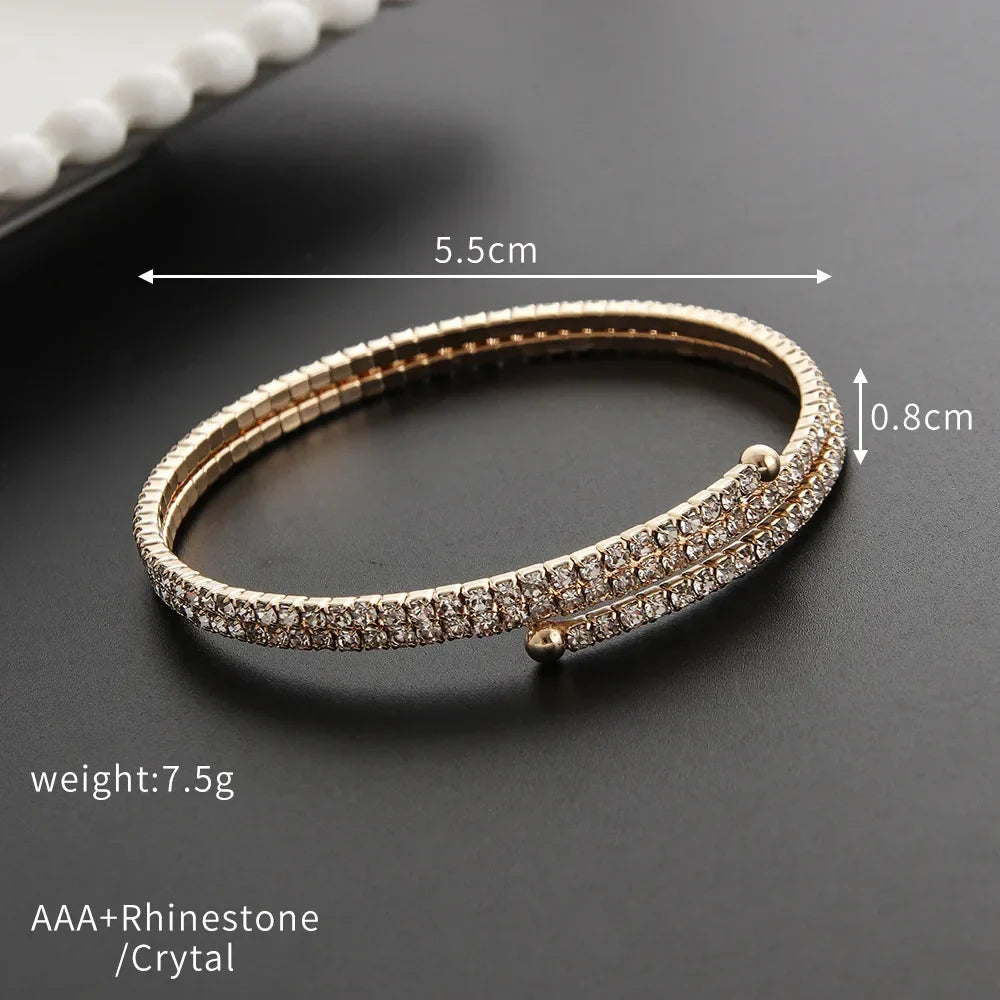 Sovict Elastic Zircon Bracelet