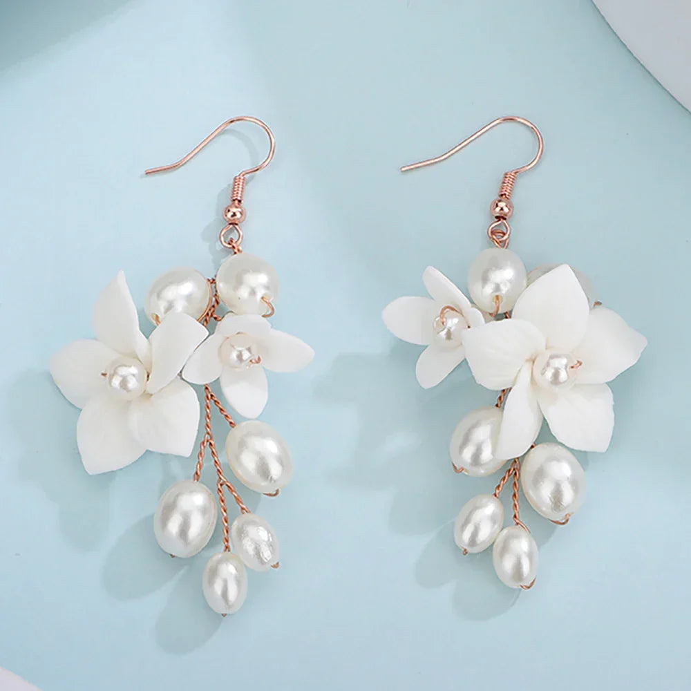 Sovict Ceramic Rose Pearl Drops