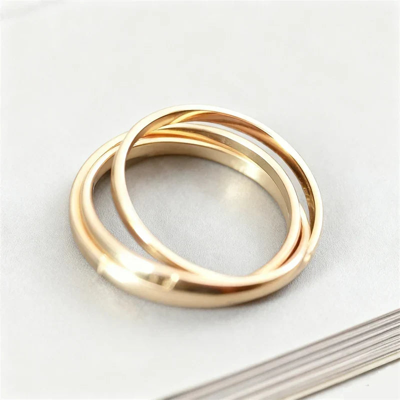 Sovict Triple Interlock Ring