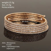 Sovict Elastic Zircon Bracelet