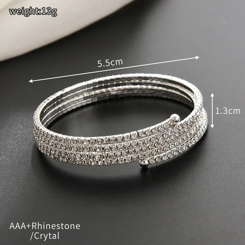 Sovict Elastic Zircon Bracelet