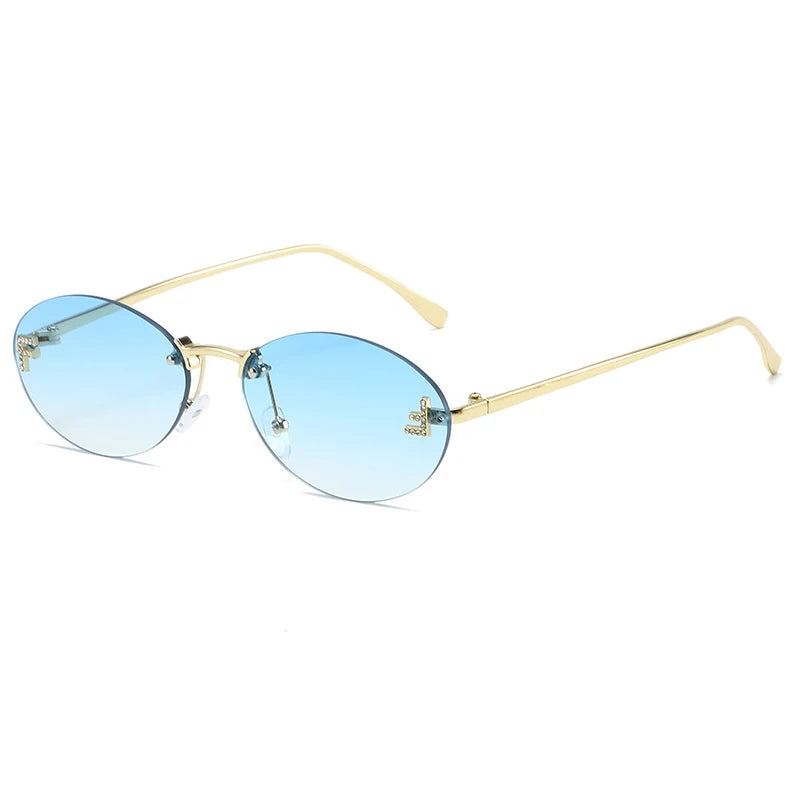 Zovict Finesse Oval Sunglasses by Zovict