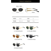 Zovict Hexa Metal Sunglasses by Zovict