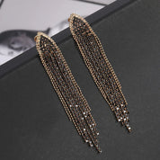 Sovict Chain Tassel Earrings