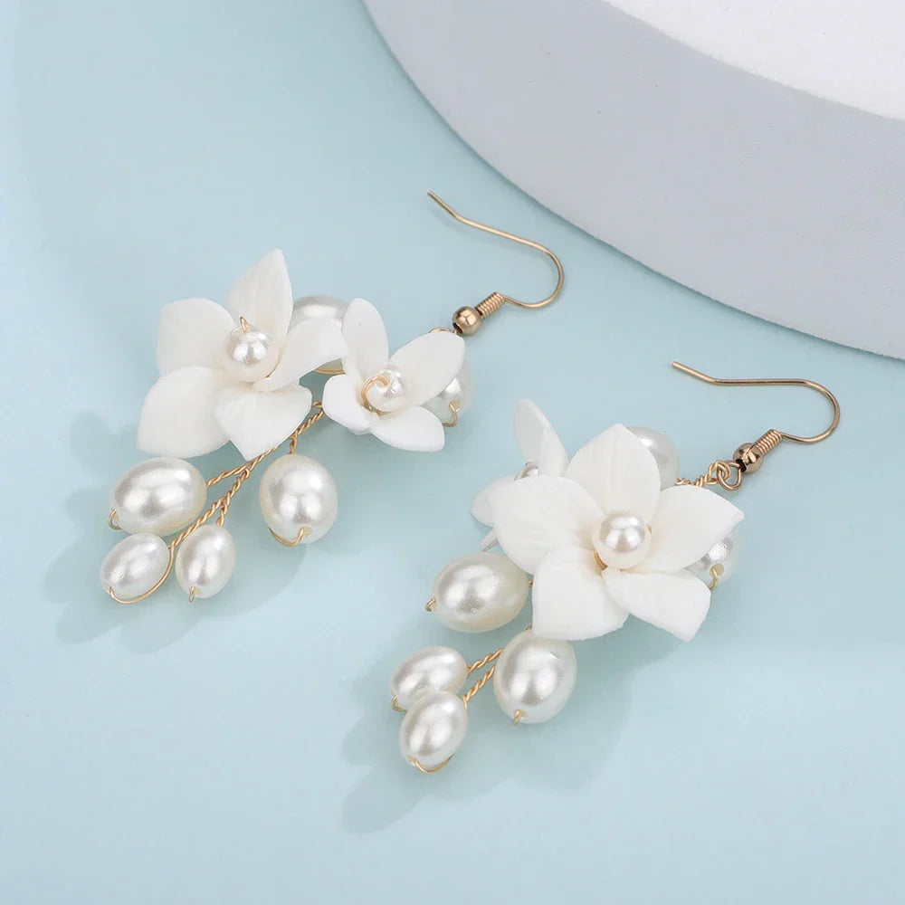 Sovict Ceramic Rose Pearl Drops