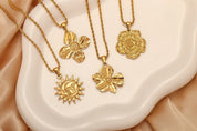 Sovict Coastal Charm Pendant Necklace