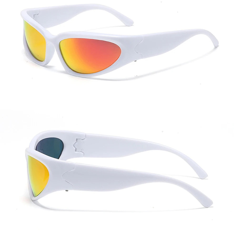 Zovict White Punk Goggles by Zovict