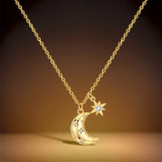Sovict Celestial Star Moon Necklace