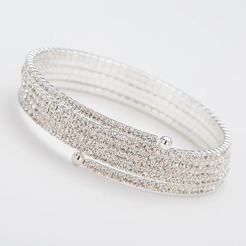 Sovict Elastic Zircon Bracelet