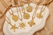 Sovict Coastal Charm Pendant Necklace