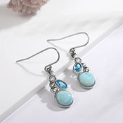 Sovict Larimar Streamline Earrings