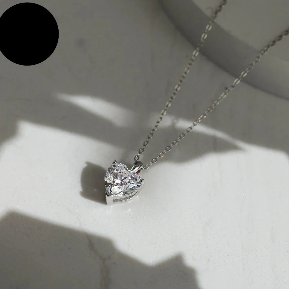 Sovict Silver Heart Pendant