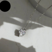 Sovict Silver Heart Pendant
