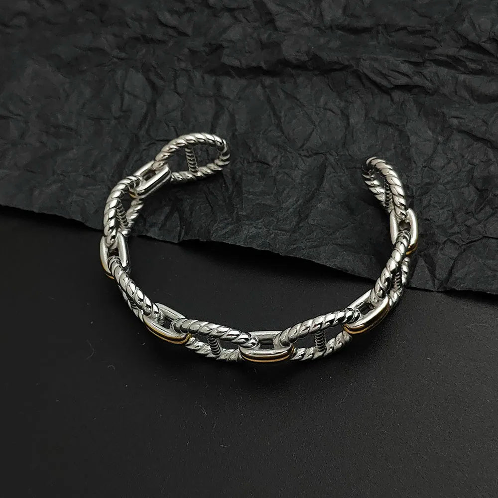 Sovict Molded Gold Cuff