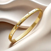 Sovict Round Zircon Bangle