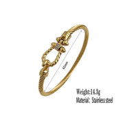 Sovict Horseshoe Wire Bracelet