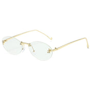Zovict Finesse Oval Sunglasses by Zovict