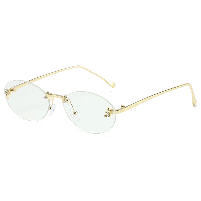 Zovict Finesse Oval Sunglasses by Zovict