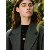 Sovict Celestial Shell Pendant Necklace