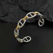 Sovict Molded Gold Cuff