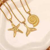 Sovict Coastal Charm Pendant Necklace