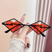 Zovict Heartbeat Rimless Sunglasses by Zovict