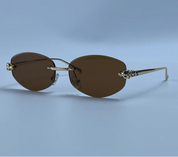 Zovict Leopard Hex Sunglasses by Zovict