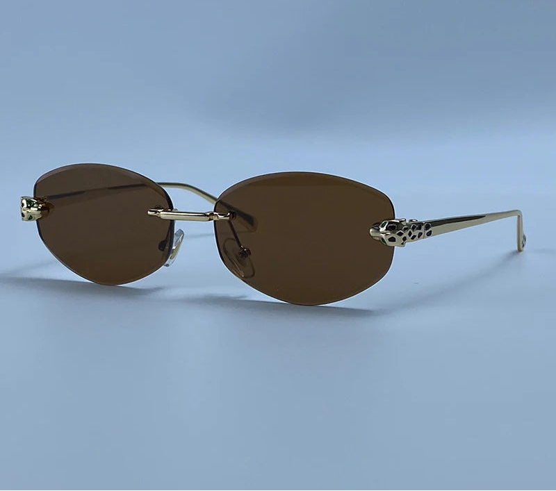 Zovict Leopard Hex Sunglasses by Zovict