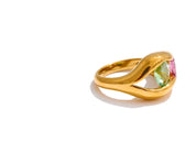 Sovict Crystal Kiss Ring